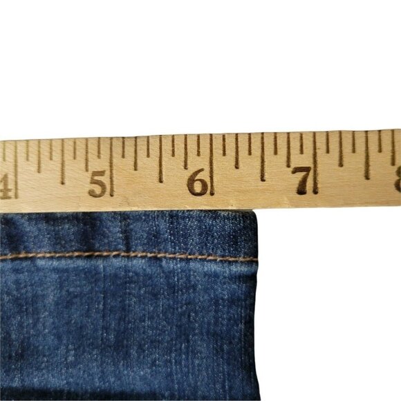 Kut from the Kloth Jeans Size 6 32X32.5 Blue Straight Leg Mid Rise - Picture 11 of 11